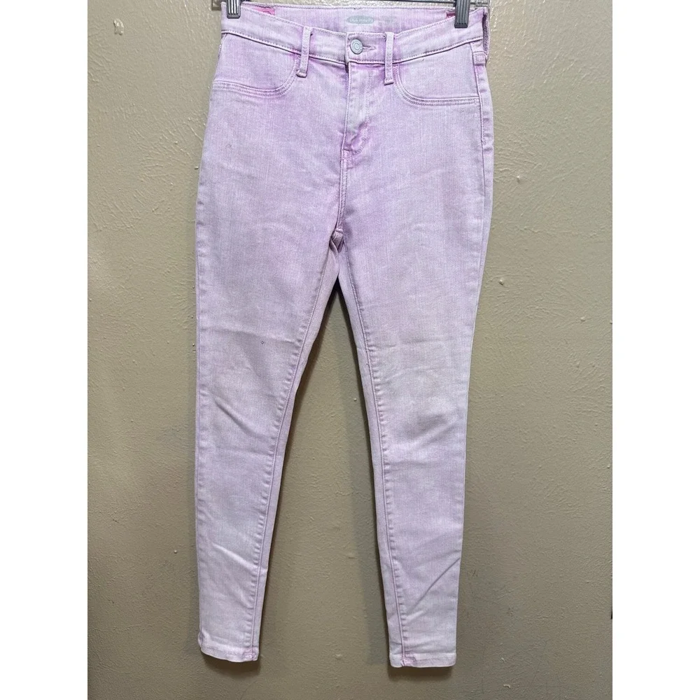 Old Navy Girls Jeans Size‎ 16 Adjustable Waistband Pink Denim Pants